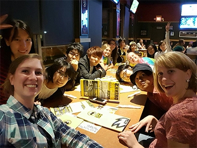写真はアメリカのパデュー大学への留学時